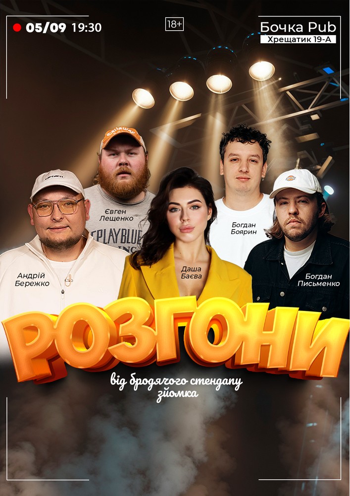 Розгони Від Бродячого Стендапу (Зйомка).