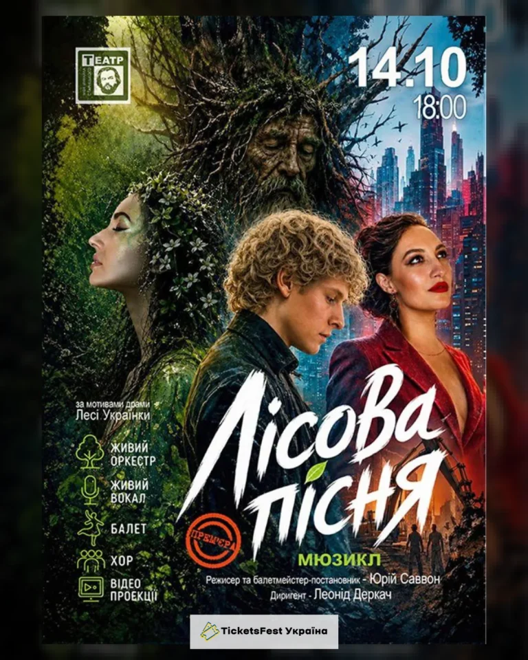 ПРЕМ'ЄРА «Лісова пісня» (театр ім. М. Старицького)