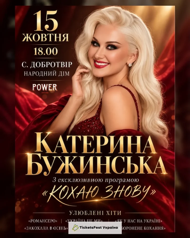 Катерина Бужинська «Кохаю знову»