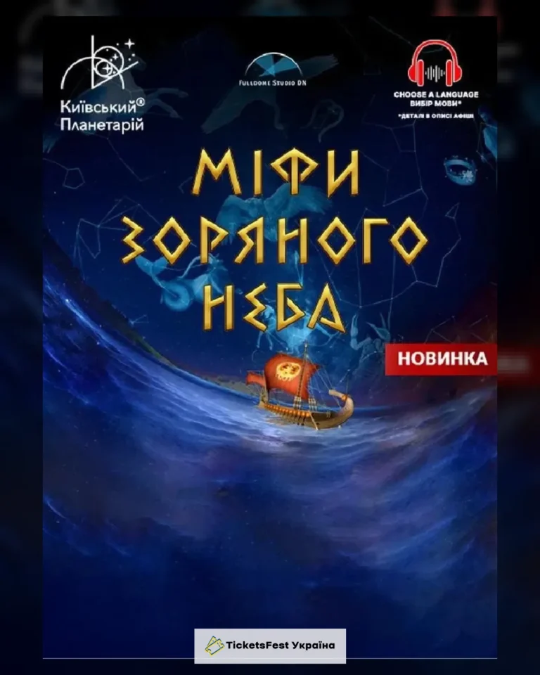 Інтерактивна Екскурсія Міфи зоряного неба + Астраліс