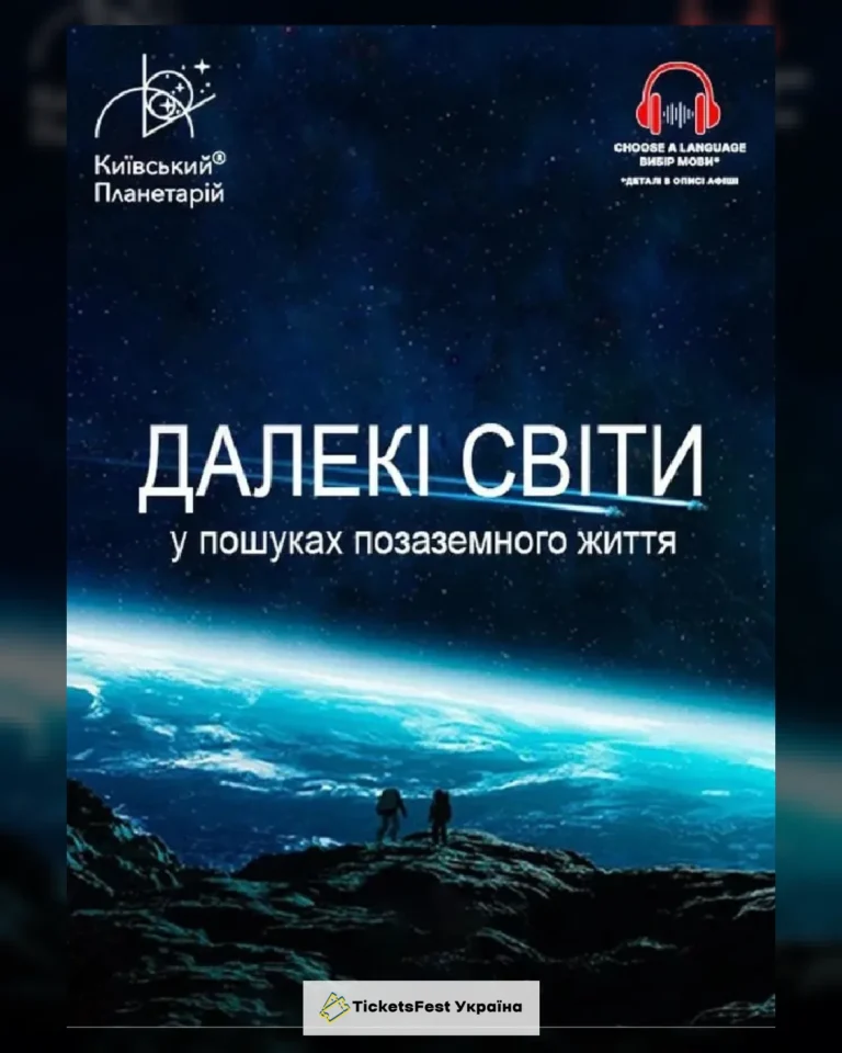 Інтерактивна Екскурсія Далекі світи: У пошуках позаземного життя