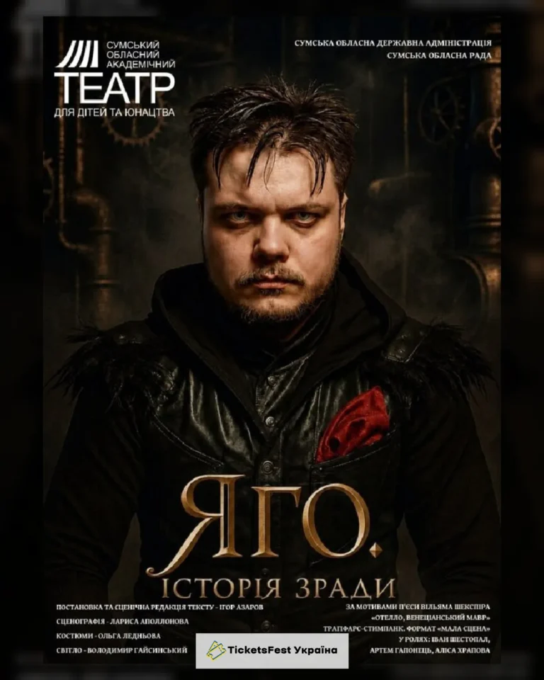 «Яго. Історія зради» (Сумський театр для дітей та юнацтва)