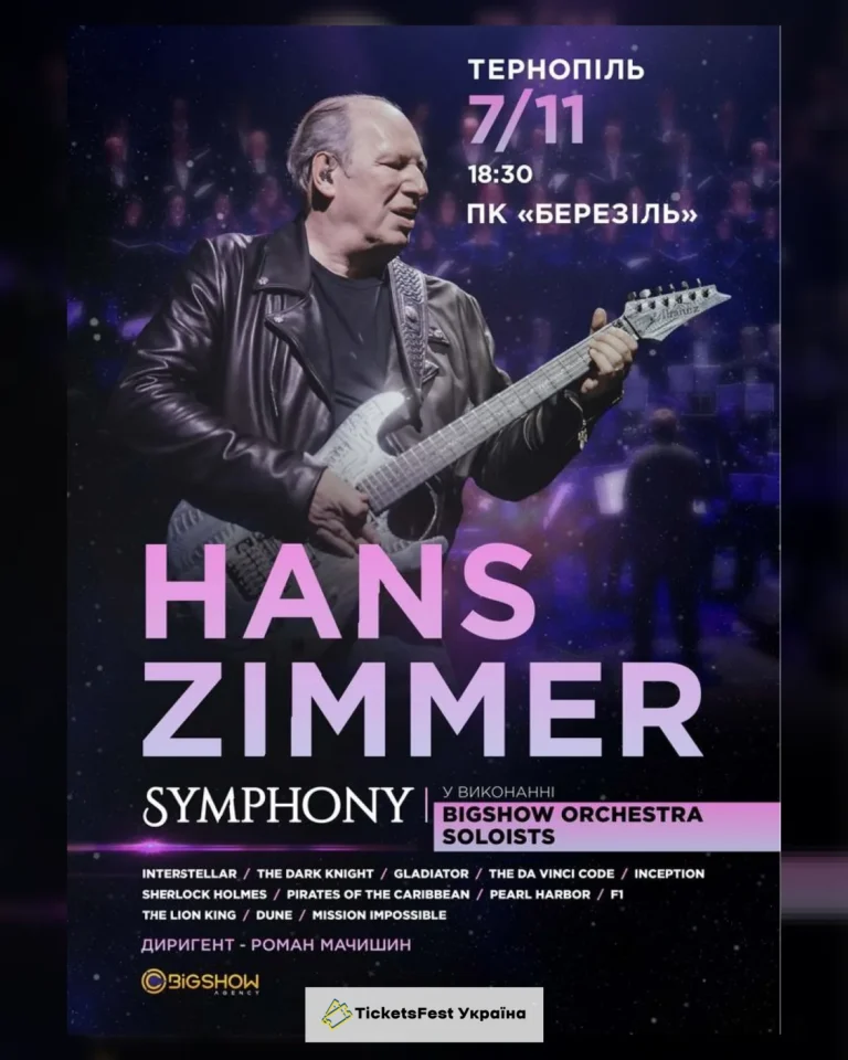 Hans Zimmer Symphony. Тернопіль.