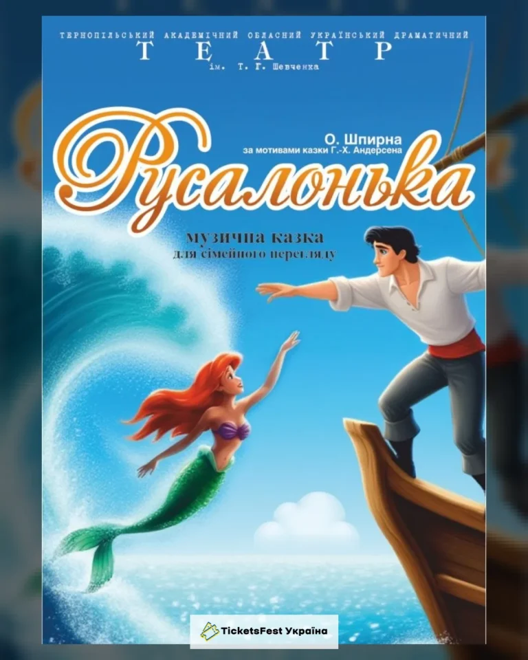 Прем'єра «Русалонька» (Тернопільський театр ім. Т. Г. Шевченка)