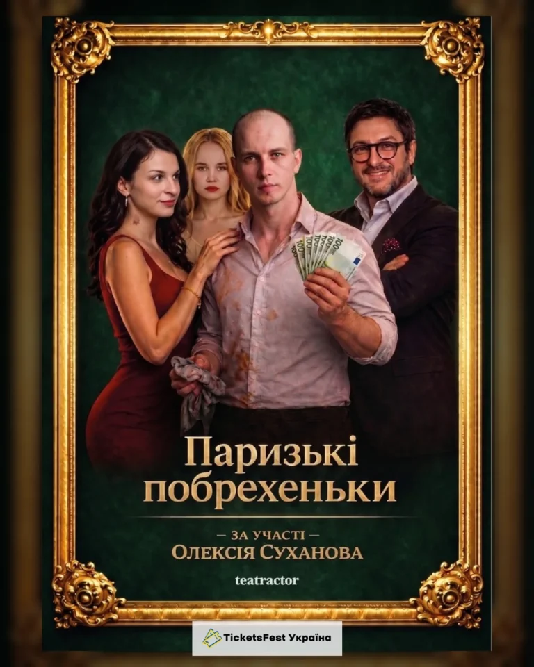 Прем`єра. «Паризькі побрехеньки» (Театр Актор)