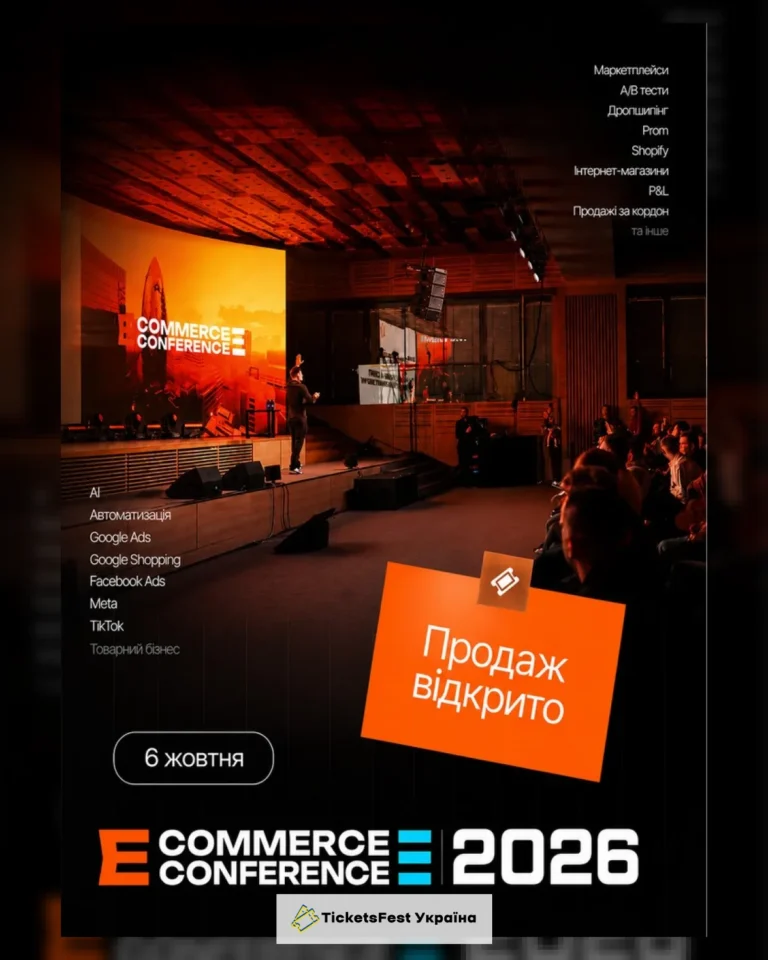НАЙБІЛЬША E-COMMERCE CONFERENCE in KYIV 2026