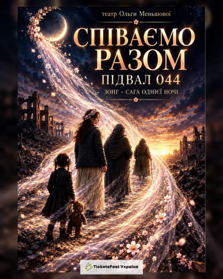 Вистава «Співаємо разом. Підвал 044»